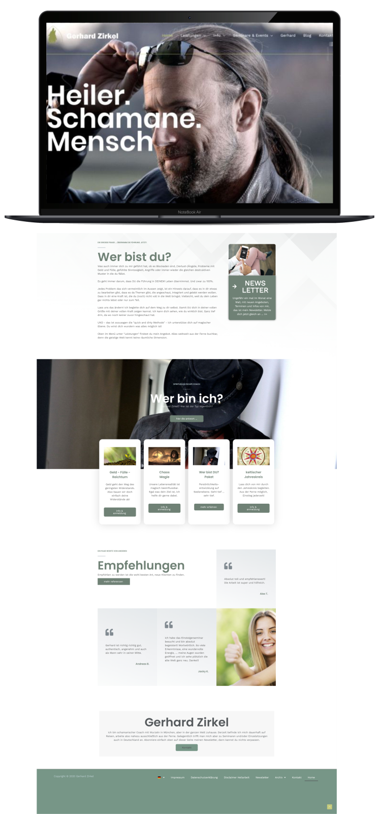 Projekte - Gerhard Zirkel - Webdesign WordPress